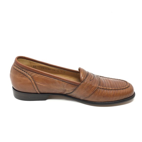 Bragano Cole Haan Loafers Shoe Size 10 Full Lizard main image 7